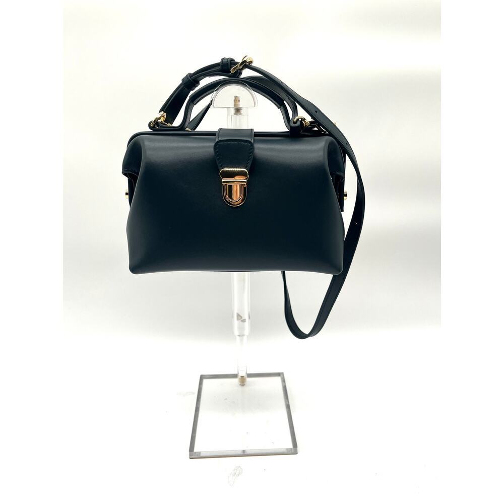 LINJER The Doctor's Bag NWOT, Blue Leather - Picture 7 of 14